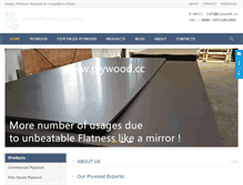 Tablet Screenshot of plywood.cc